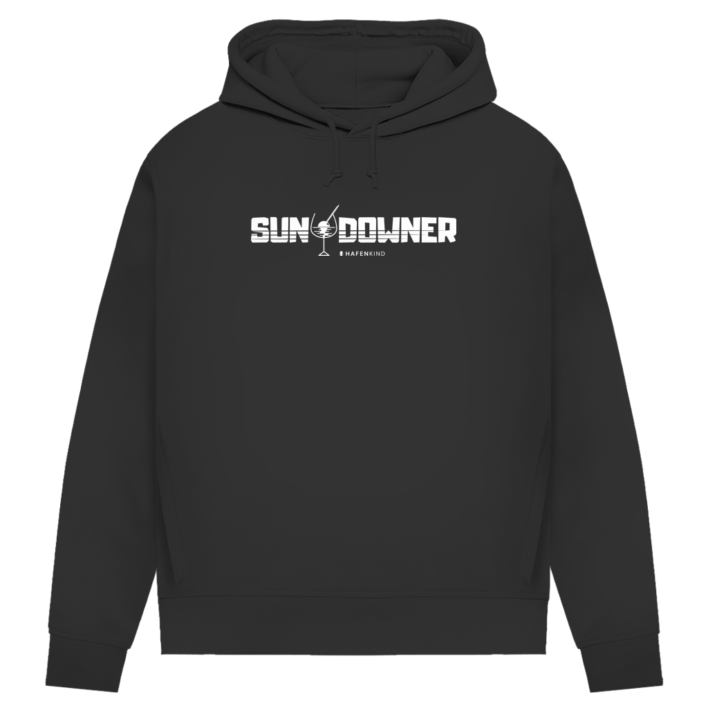 SUNDOWNER OLIVE - Premium Bio Hoodie Damen