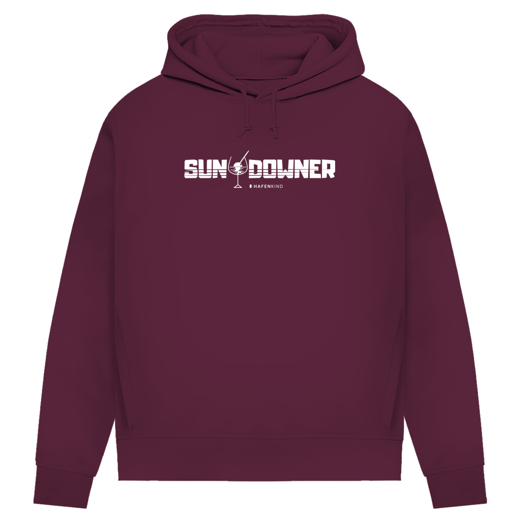 SUNDOWNER OLIVE - Premium Bio Hoodie Damen