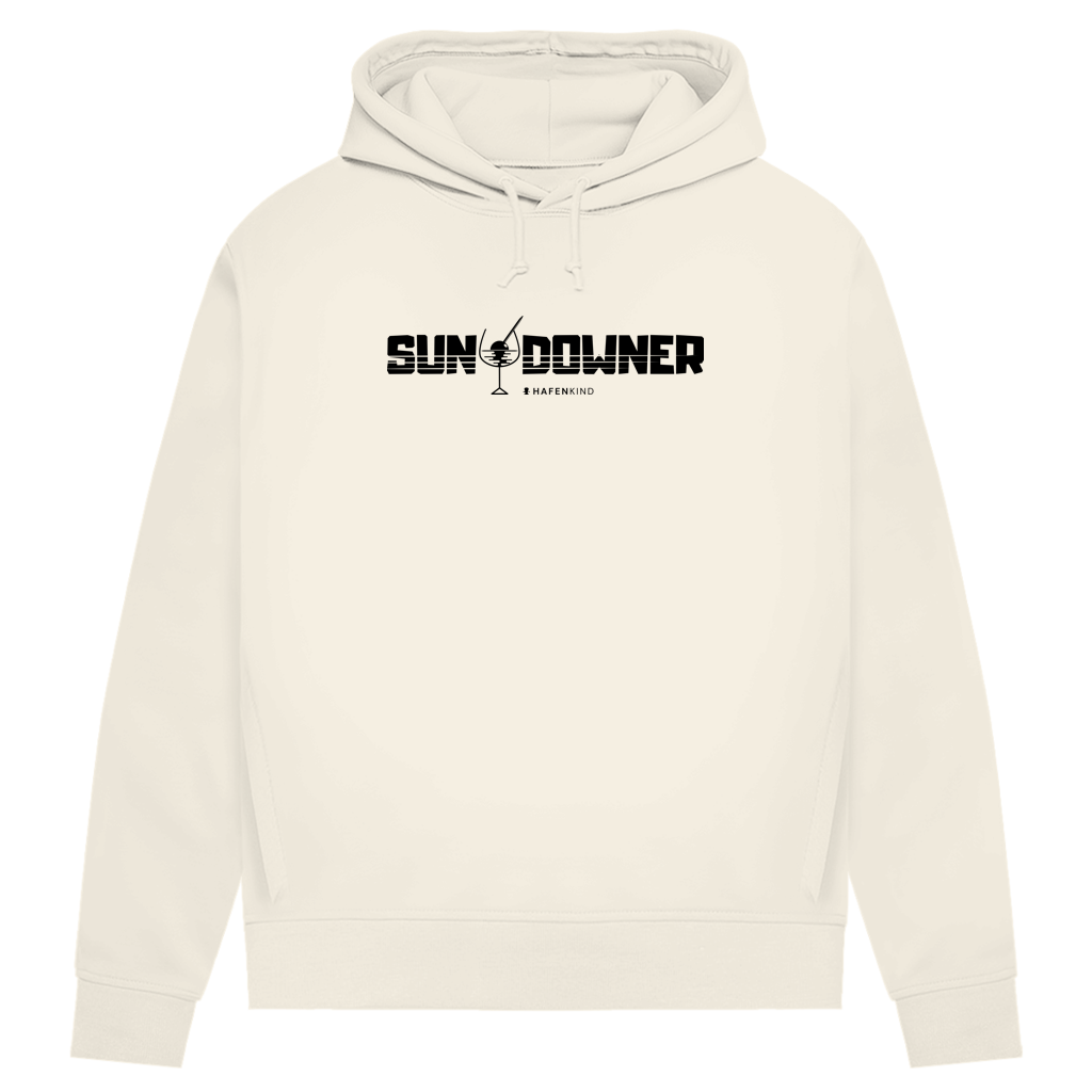 SUNDOWNER OLIVE - Premium Bio Hoodie Damen