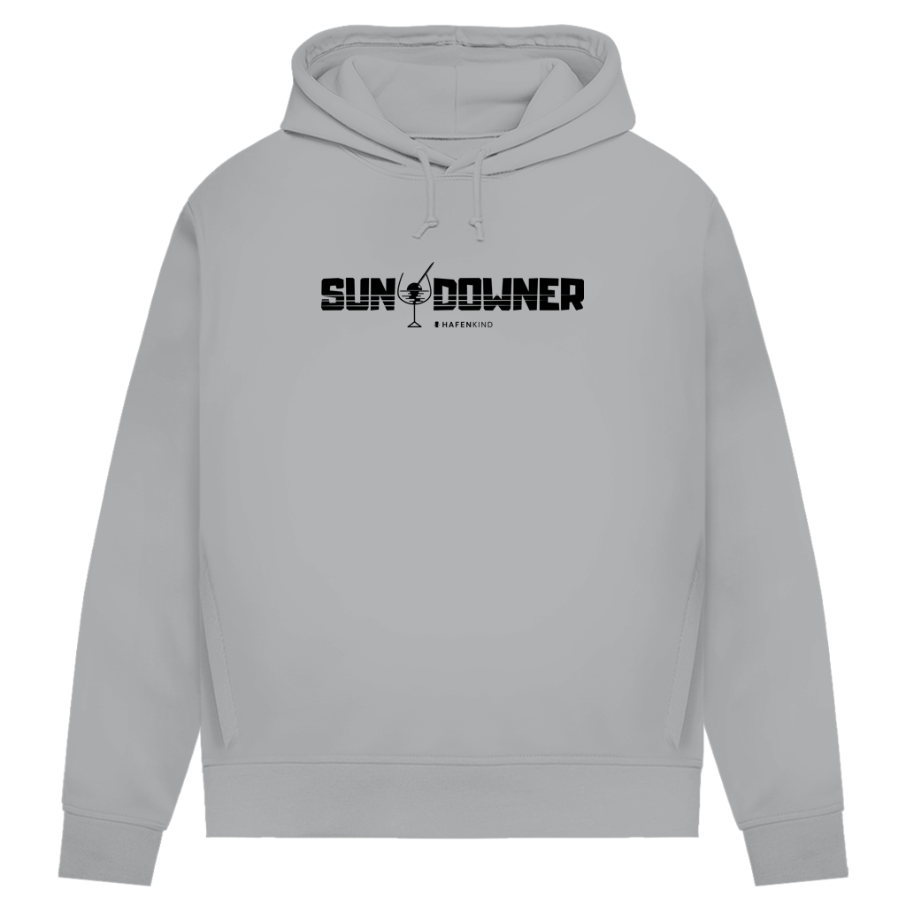 SUNDOWNER OLIVE - Premium Bio Hoodie Damen