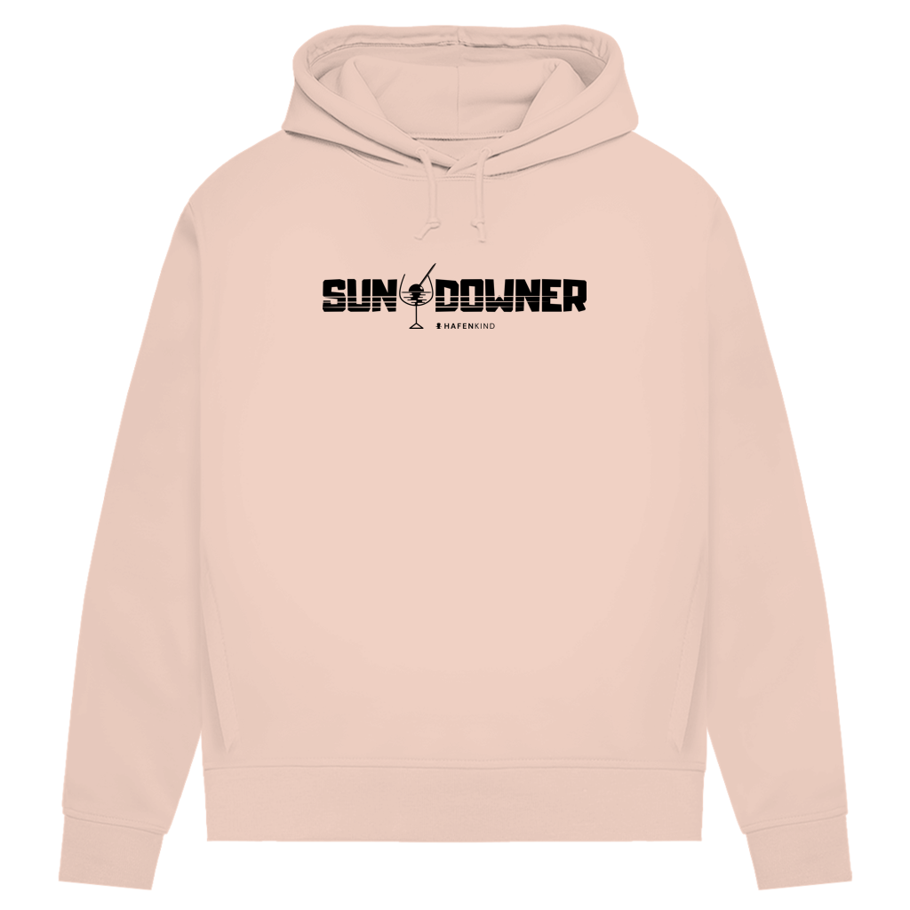 SUNDOWNER OLIVE - Premium Bio Hoodie Damen