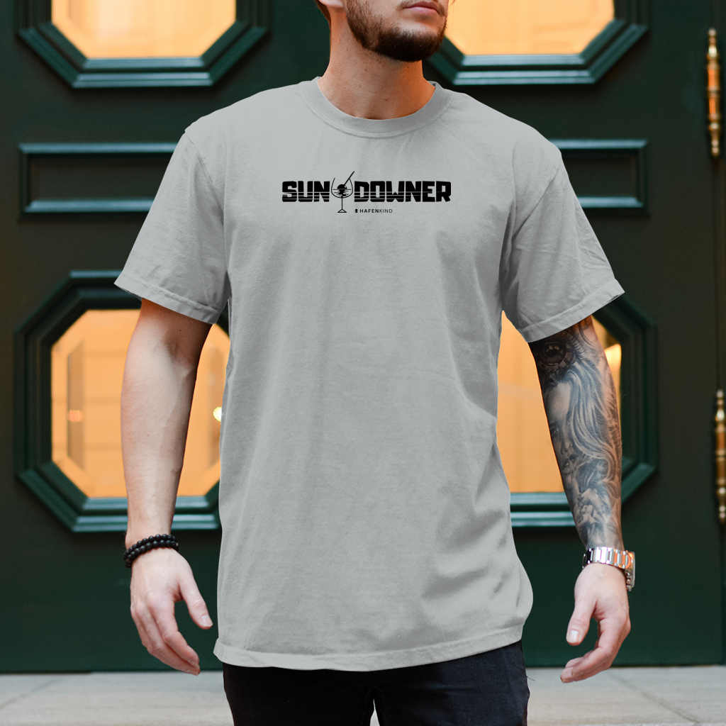 SUNDOWNER OLIVE - Shirt Herren