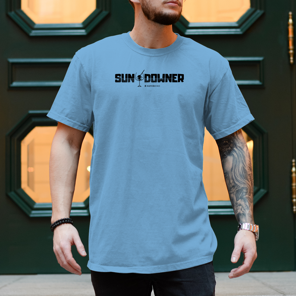 SUNDOWNER OLIVE - Shirt Herren