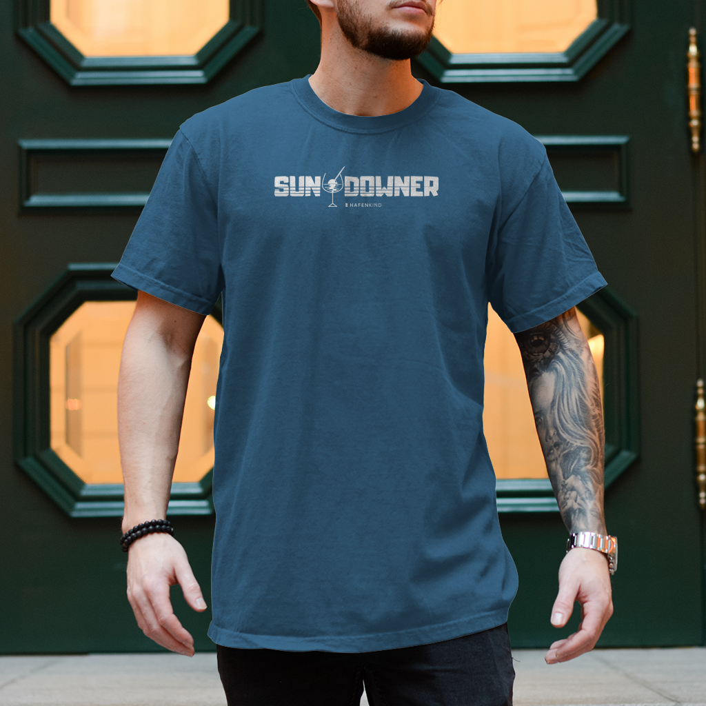 SUNDOWNER OLIVE - Shirt Herren