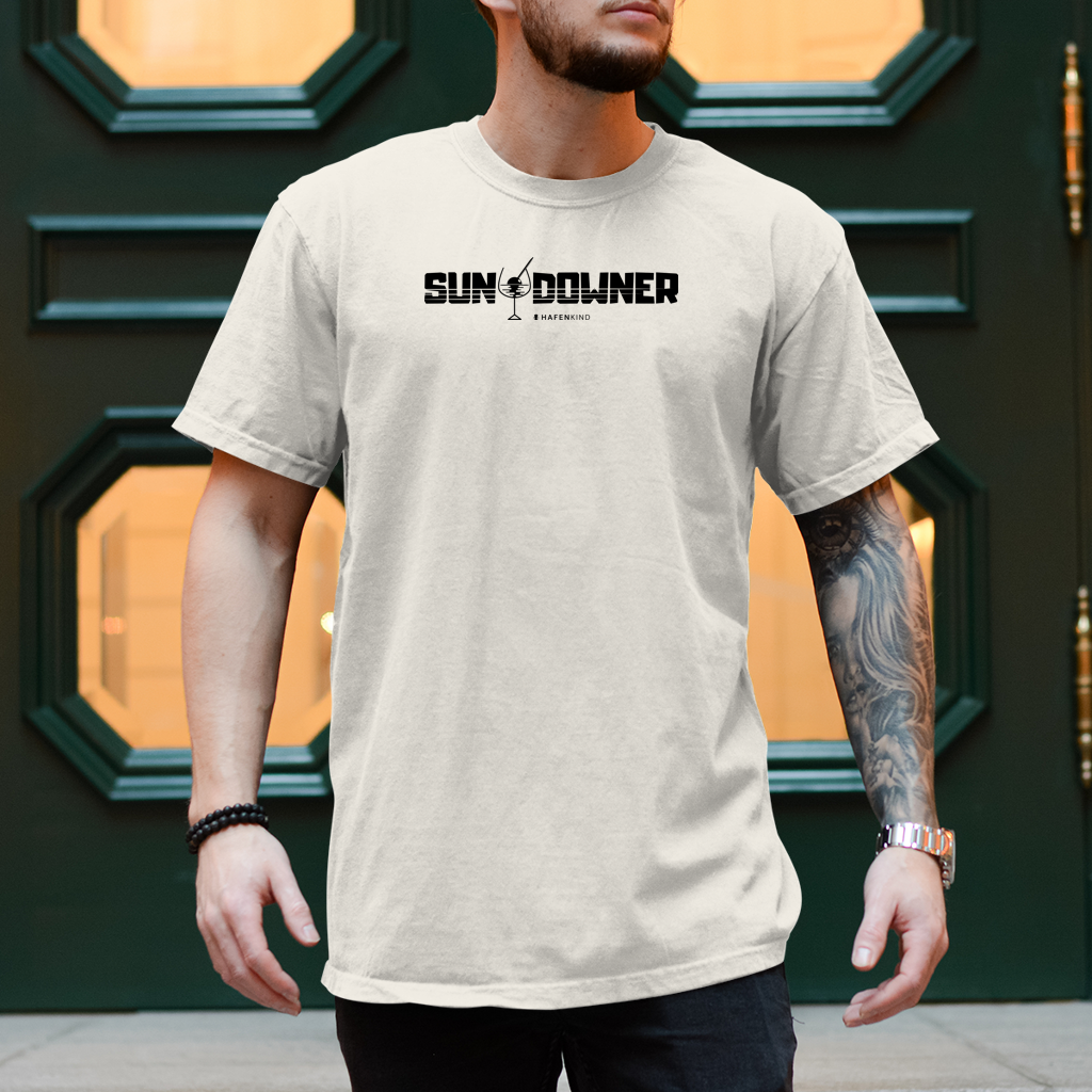 SUNDOWNER OLIVE - Shirt Herren