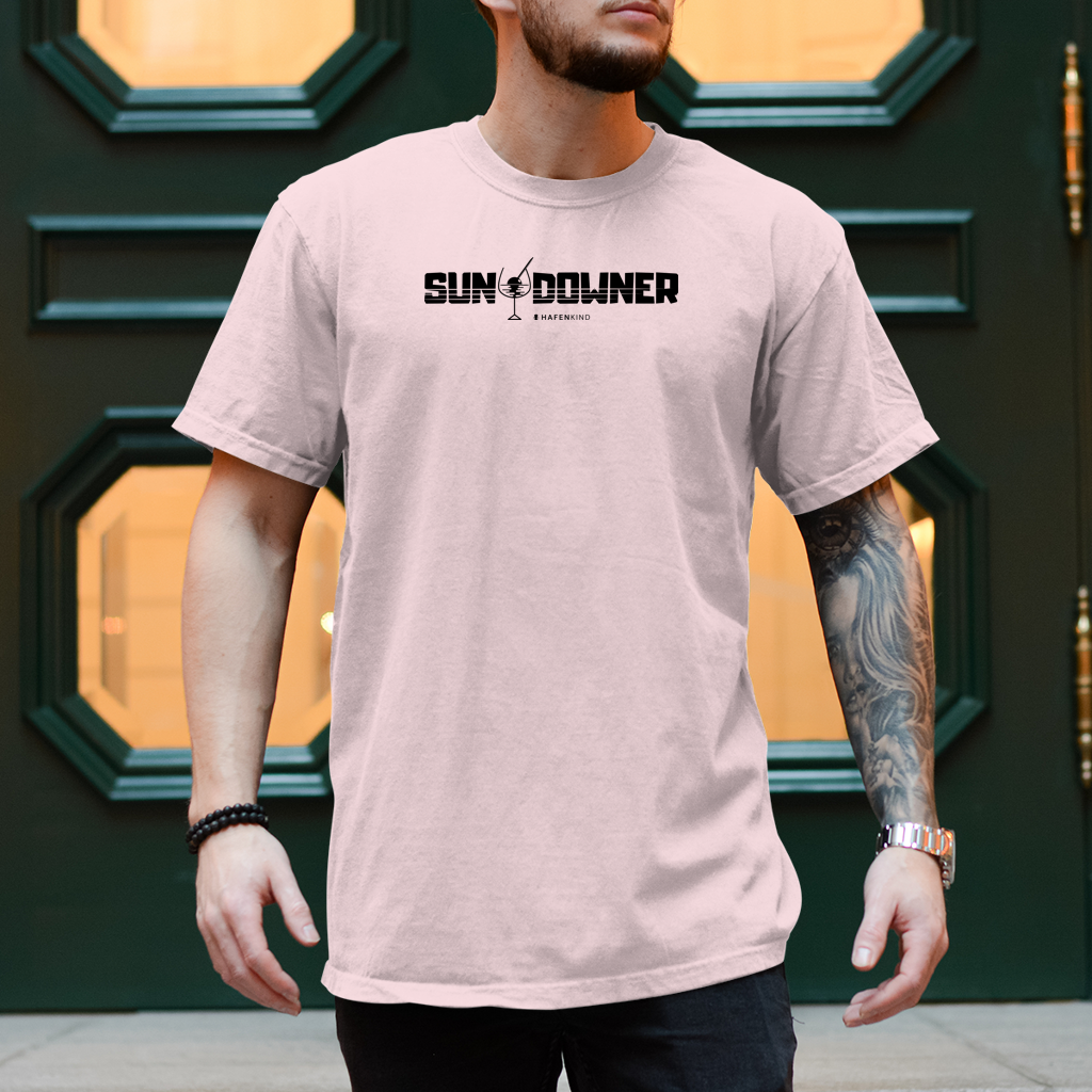 SUNDOWNER OLIVE - Shirt Herren