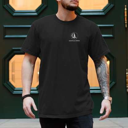 Aquarel Weltumsegler-Shirt DIGITALE CREW Männer