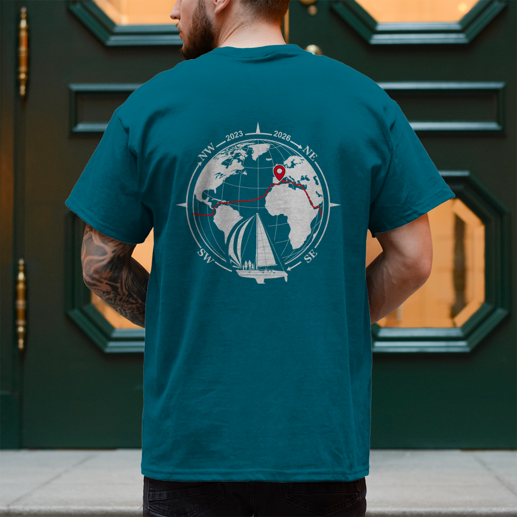 Aquarel Abschluss-Shirt DIGITALE CREW Männer