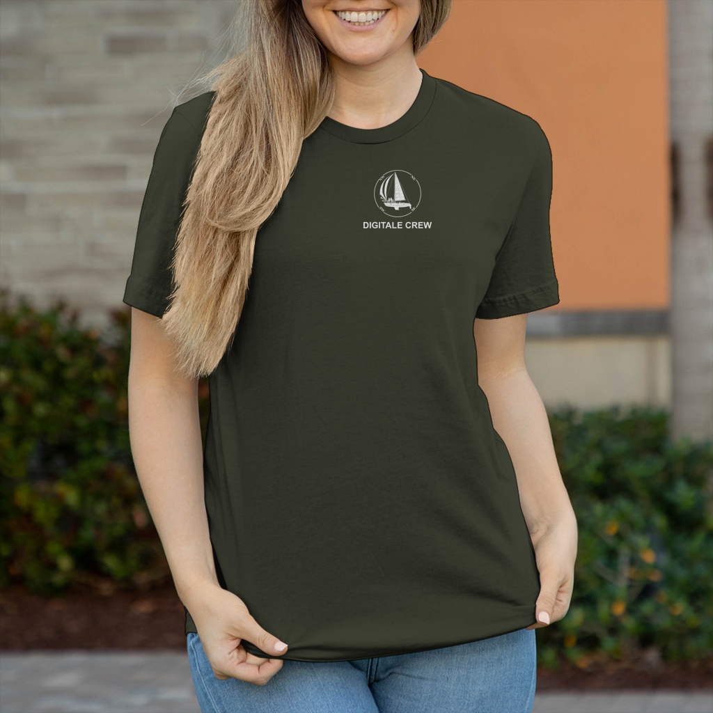 Aquarel Weltumsegler-Shirt DIGITALE CREW Frauen