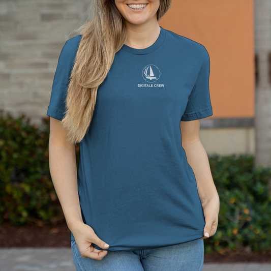 Aquarel Weltumsegler-Shirt DIGITALE CREW Frauen