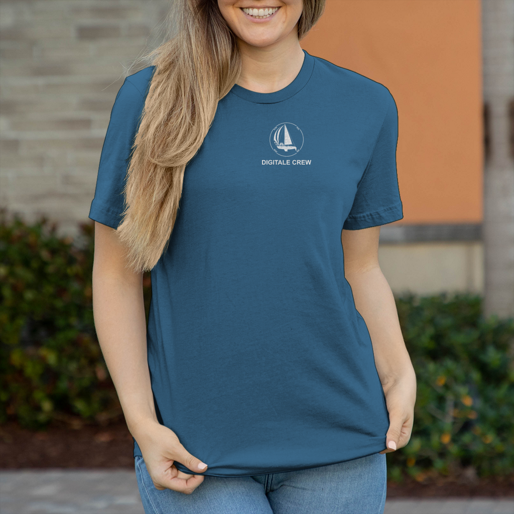 Aquarel Weltumsegler-Shirt DIGITALE CREW Frauen