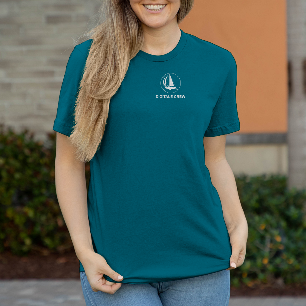 Aquarel Weltumsegler-Shirt DIGITALE CREW Frauen