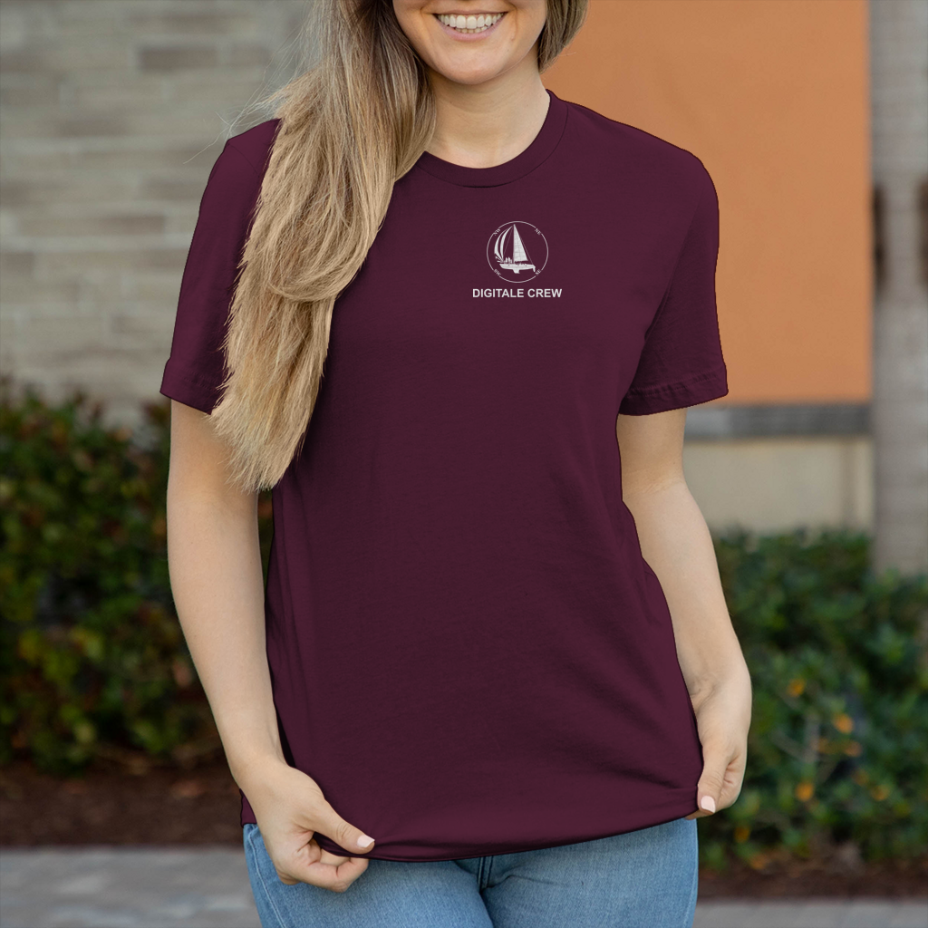 Aquarel Weltumsegler-Shirt DIGITALE CREW Frauen