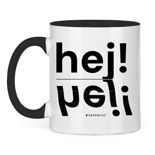 HEJ HEJ - Becher zweifarbig