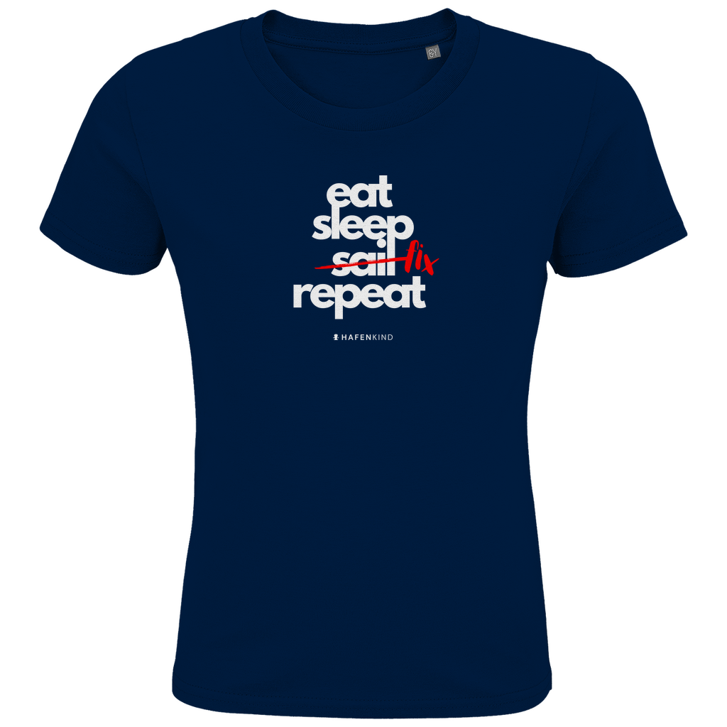 EAT SLEEP FIX REPEAT - Premium Bio Shirt Kids