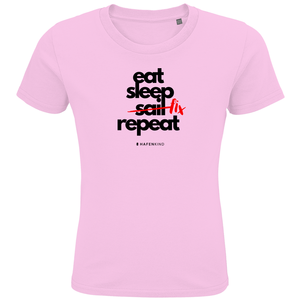 EAT SLEEP FIX REPEAT - Premium Bio Shirt Kids