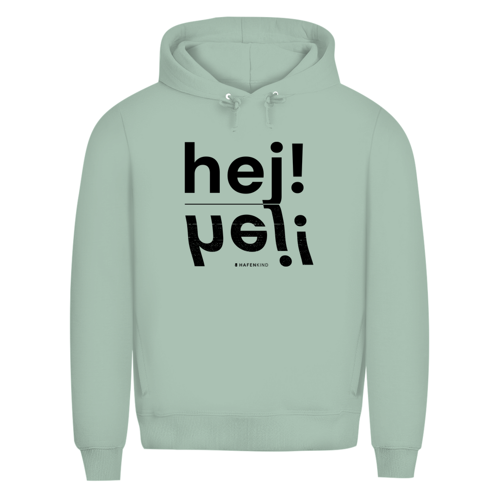 HEJ HEJ - Premium Bio Hoodie Herren