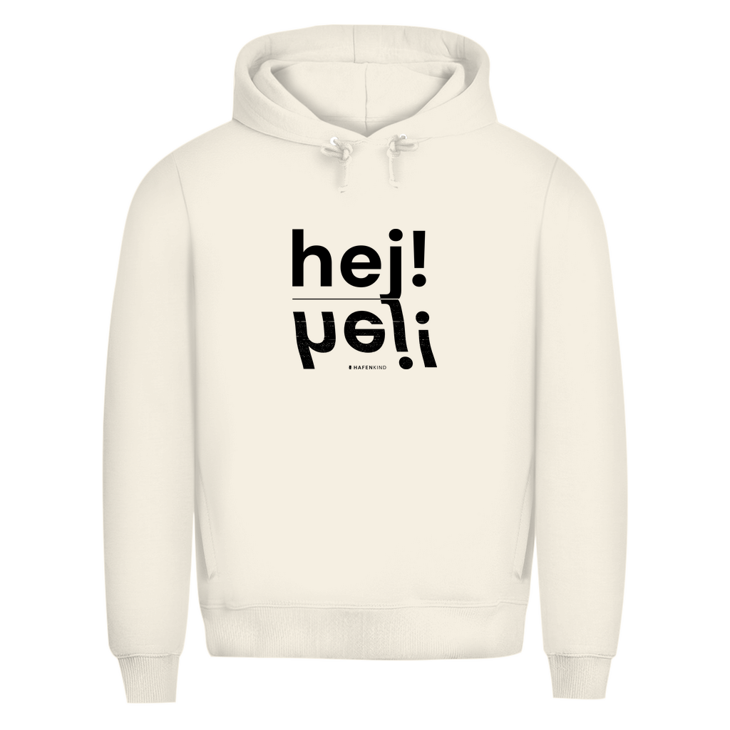 HEJ HEJ - Premium Bio Hoodie Herren