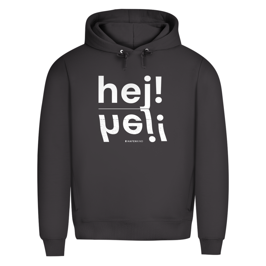 HEJ HEJ - Premium Bio Hoodie Herren