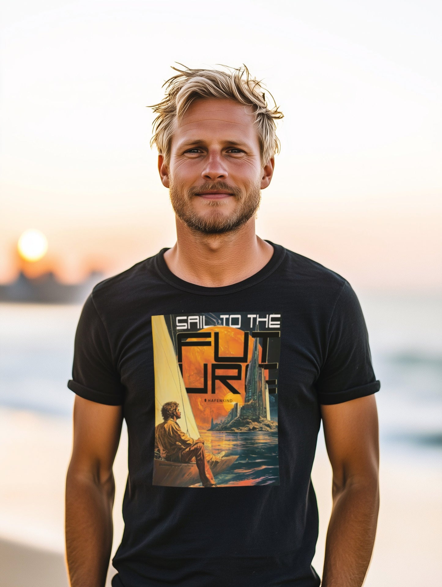 SAIL TO THE FUTURE - Organic Shirt Herren