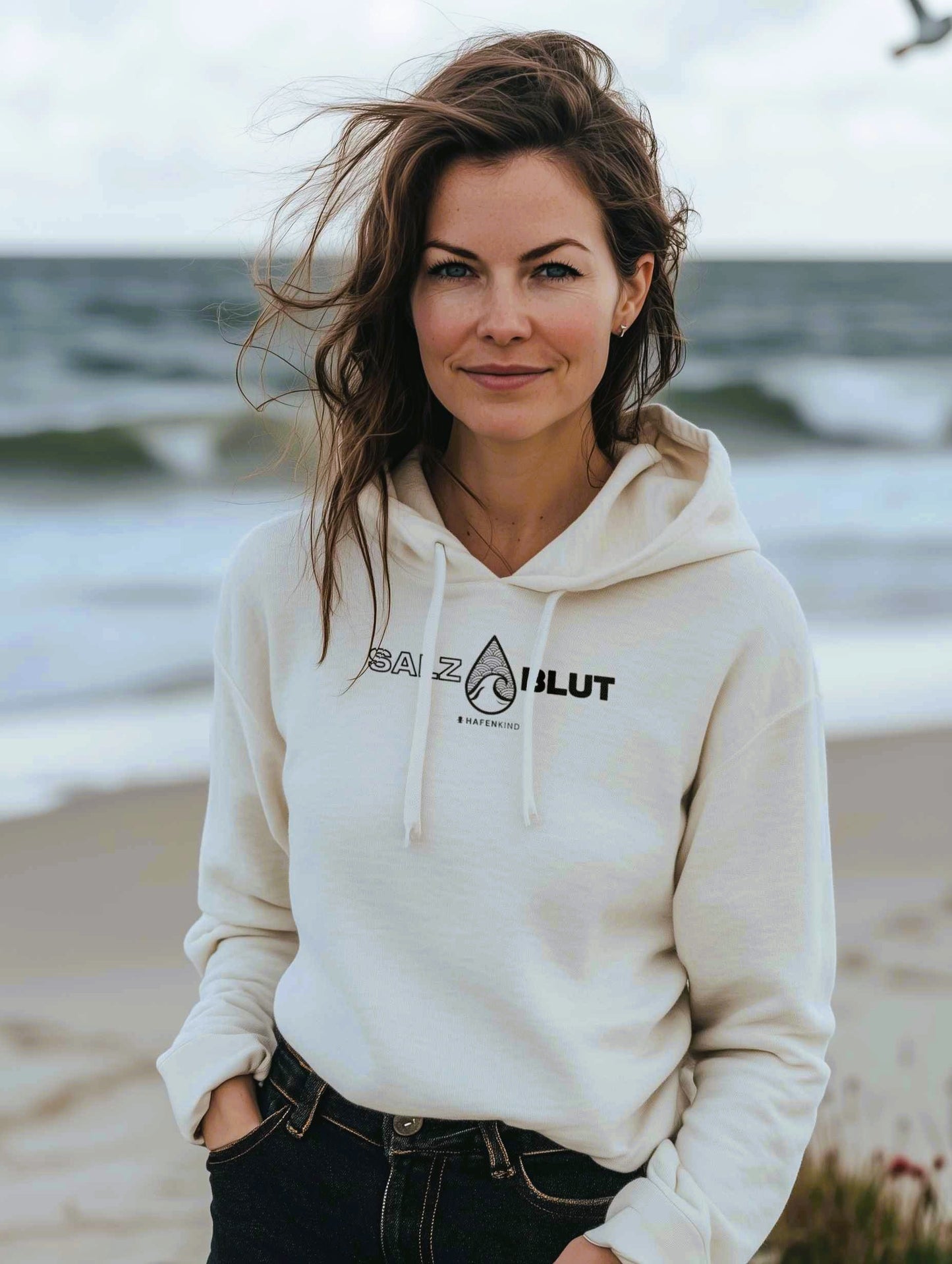 SALZBLUT - Premium Bio Hoodie Damen
