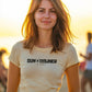 SUNDOWNER OLIVE - Organic Shirt Damen