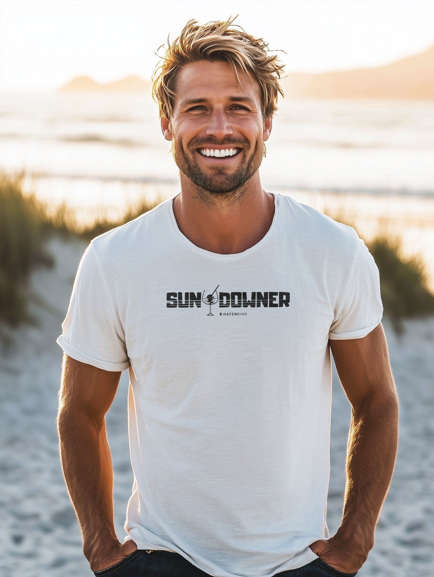 SUNDOWNER OLIVE - Shirt Herren