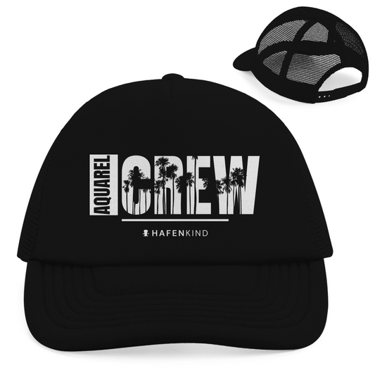 AQUAREL CREW PALMEN - Retro Trucker Cap