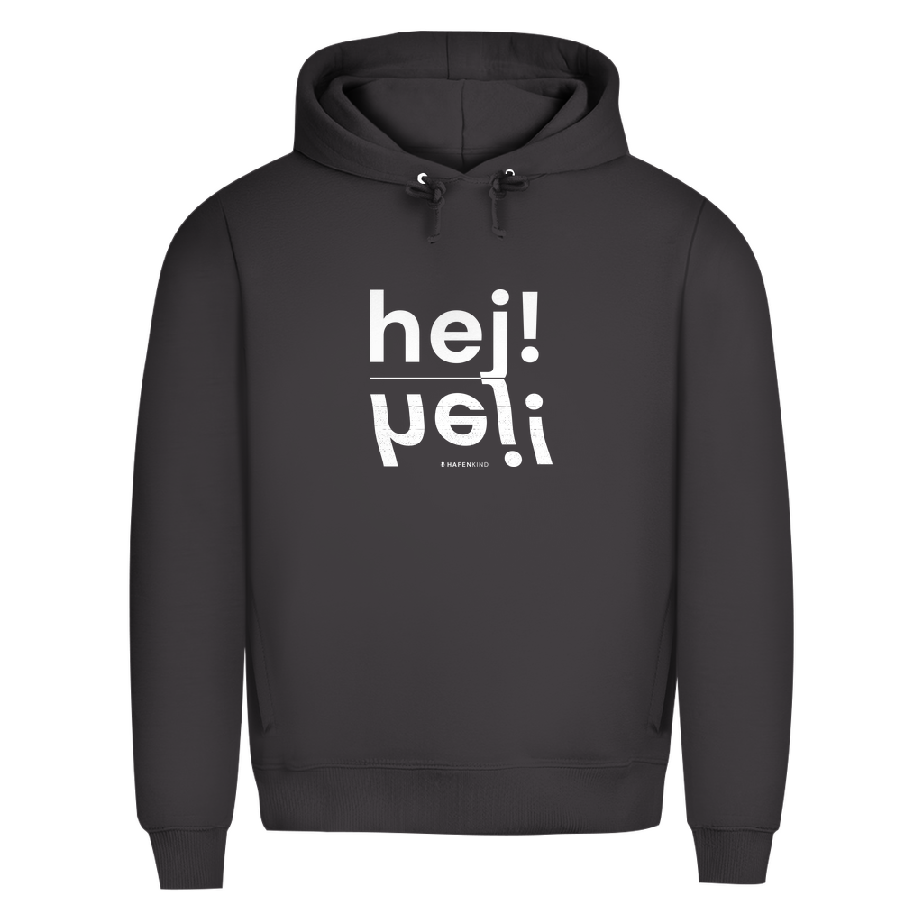 HEJ HEJ - Premium Bio Hoodie Herren