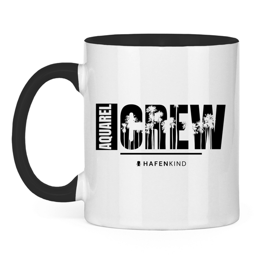 AQUAREL CREW PALMEN - Becher zweifarbig