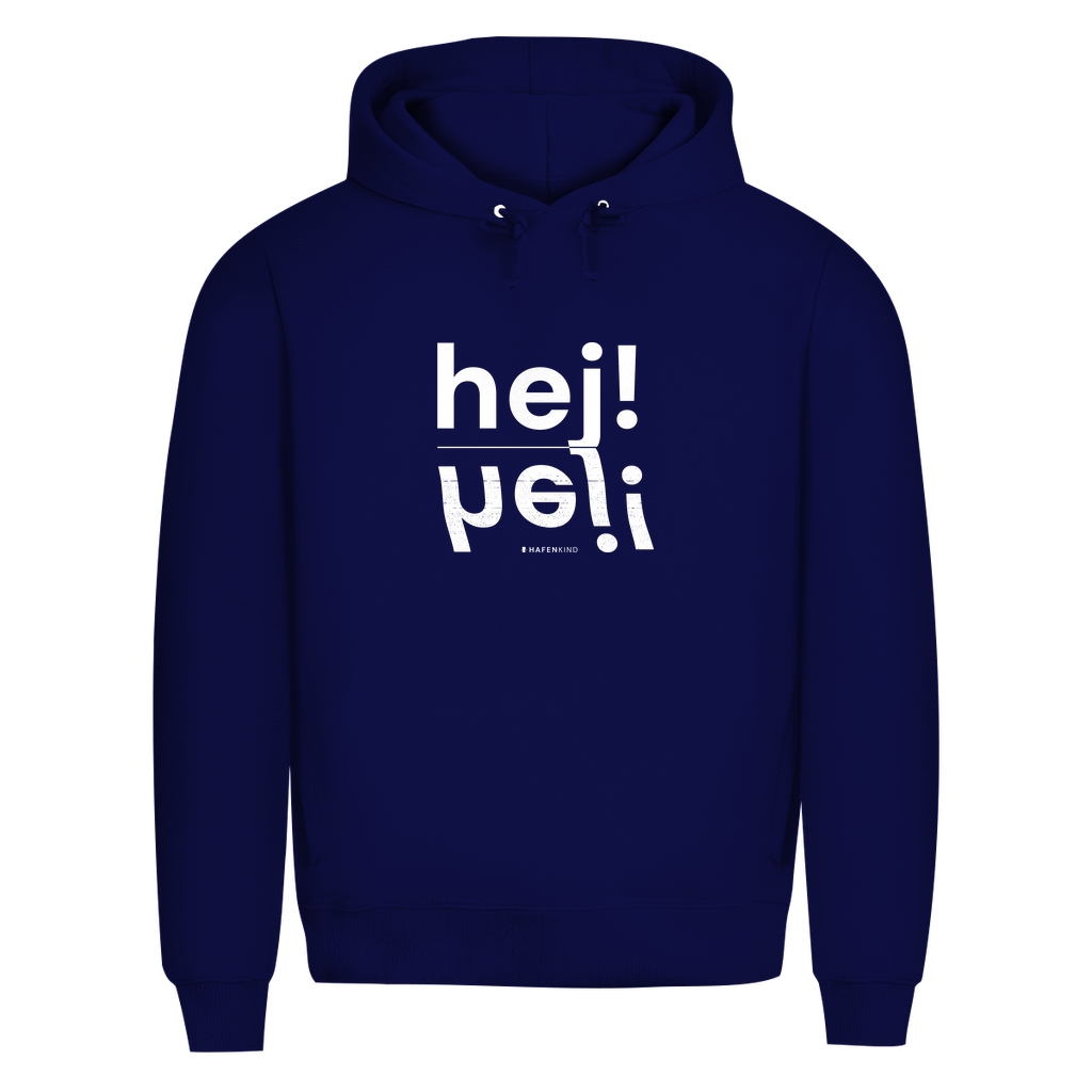 HEJ HEJ - Premium Bio Hoodie Herren