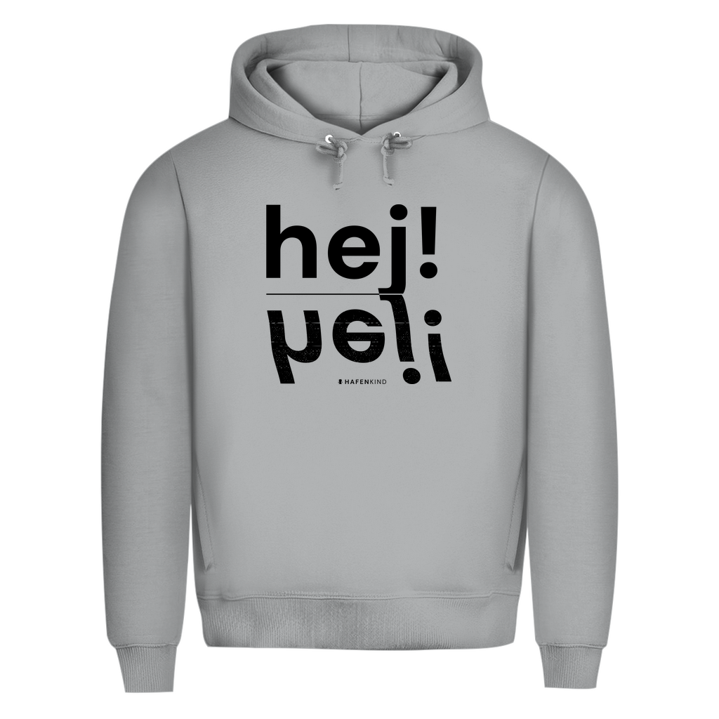 HEJ HEJ - Premium Bio Hoodie Herren