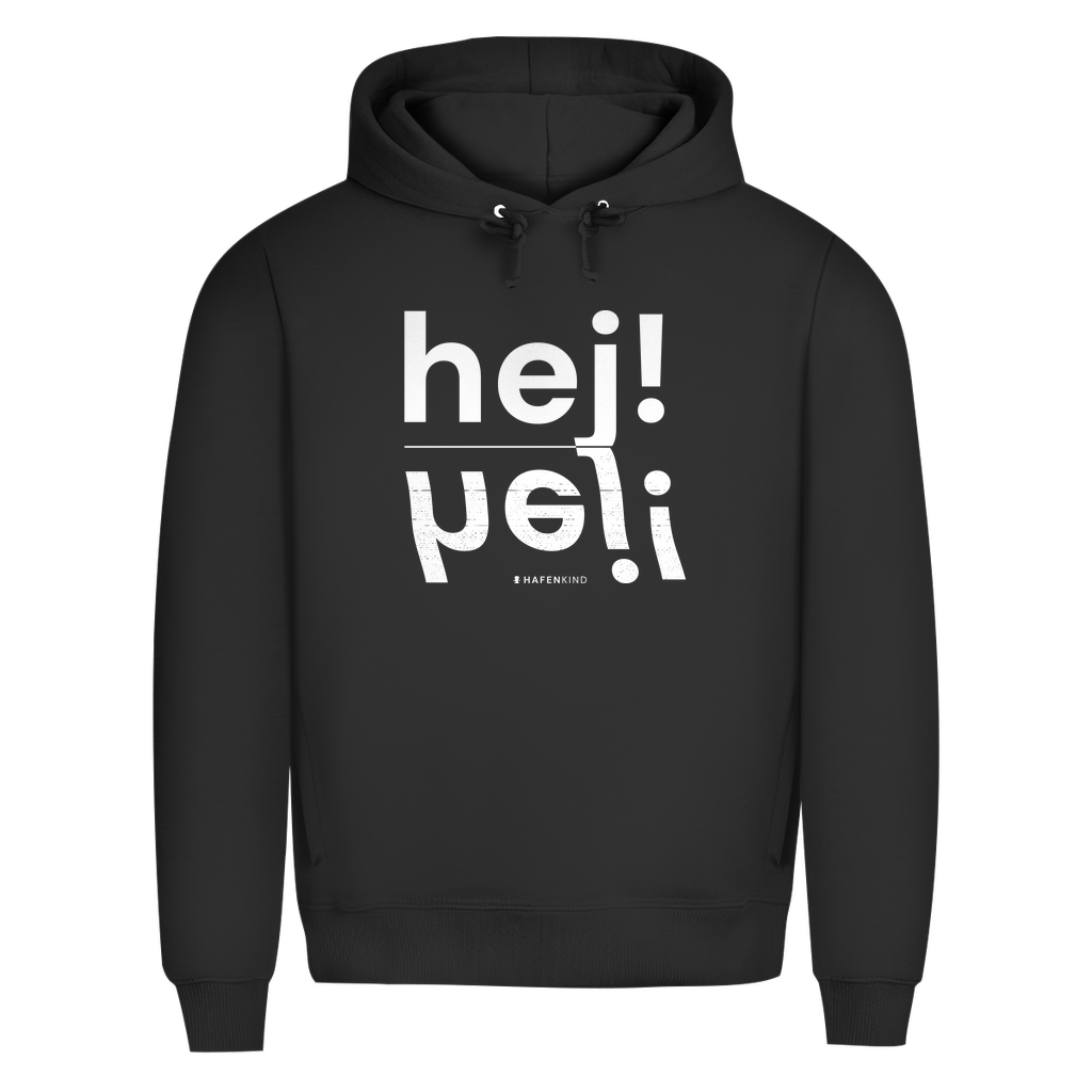 HEJ HEJ - Premium Bio Hoodie Herren