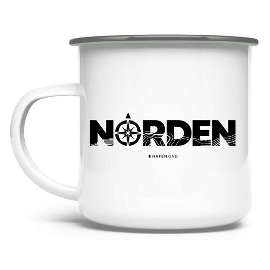 NORDEN - Emaille Becher