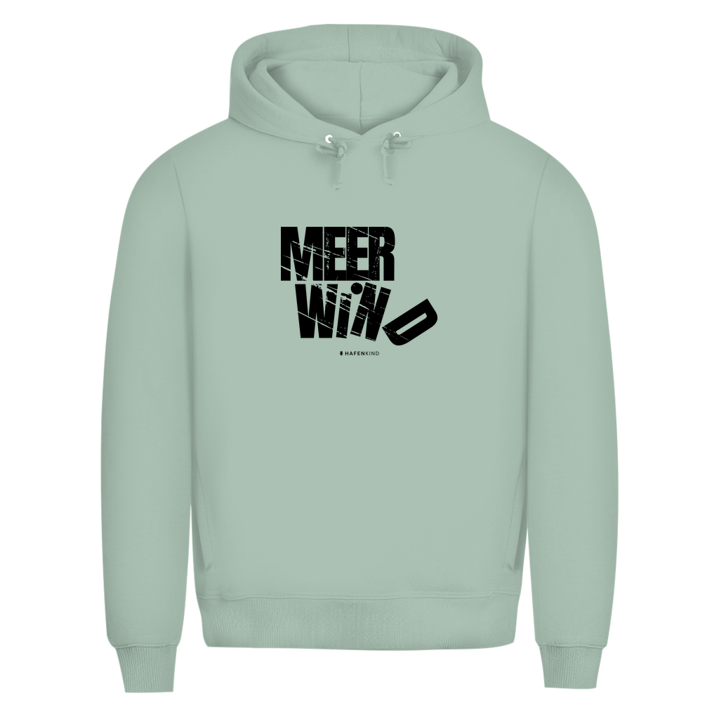 MEER WIND - Premium Bio Hoodie Herren