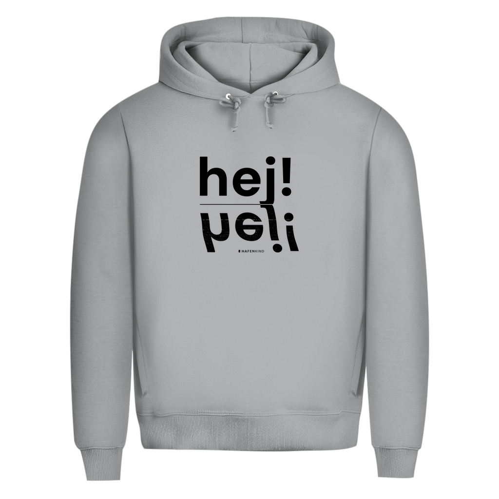 HEJ HEJ - Premium Bio Hoodie Herren