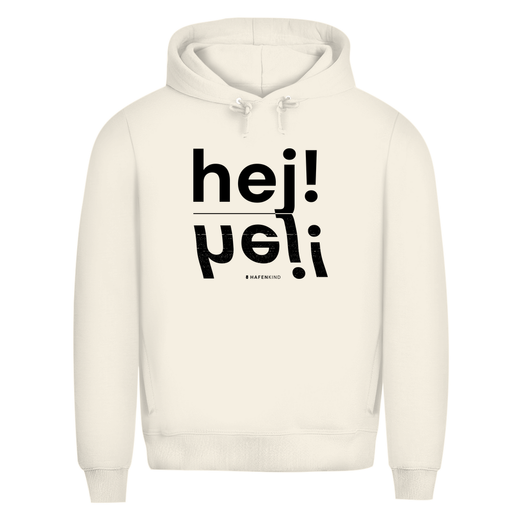 HEJ HEJ - Premium Bio Hoodie Herren