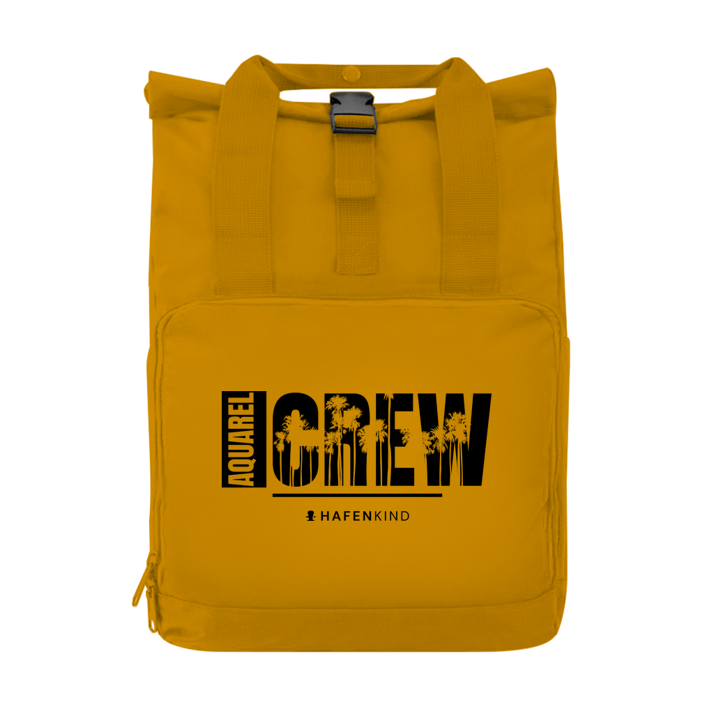 AQUAREL CREW PALMEN - Rucksack mit Seitentasche
