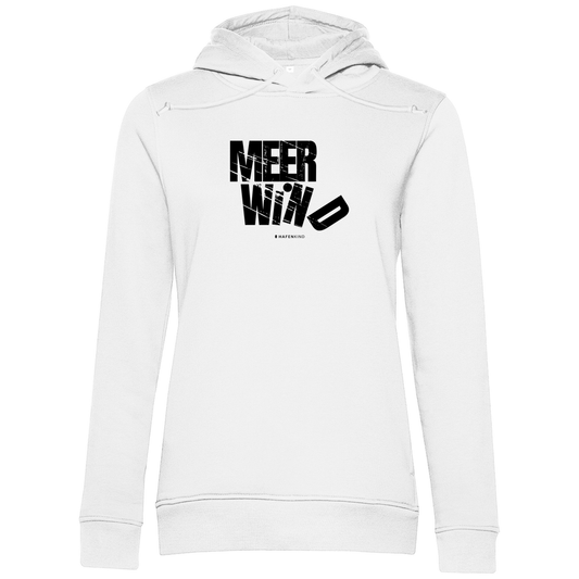 MEER WIND - Premium Bio Hoodie Damen